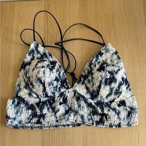 PINK Lightly Lined Ensign Bralette - Large